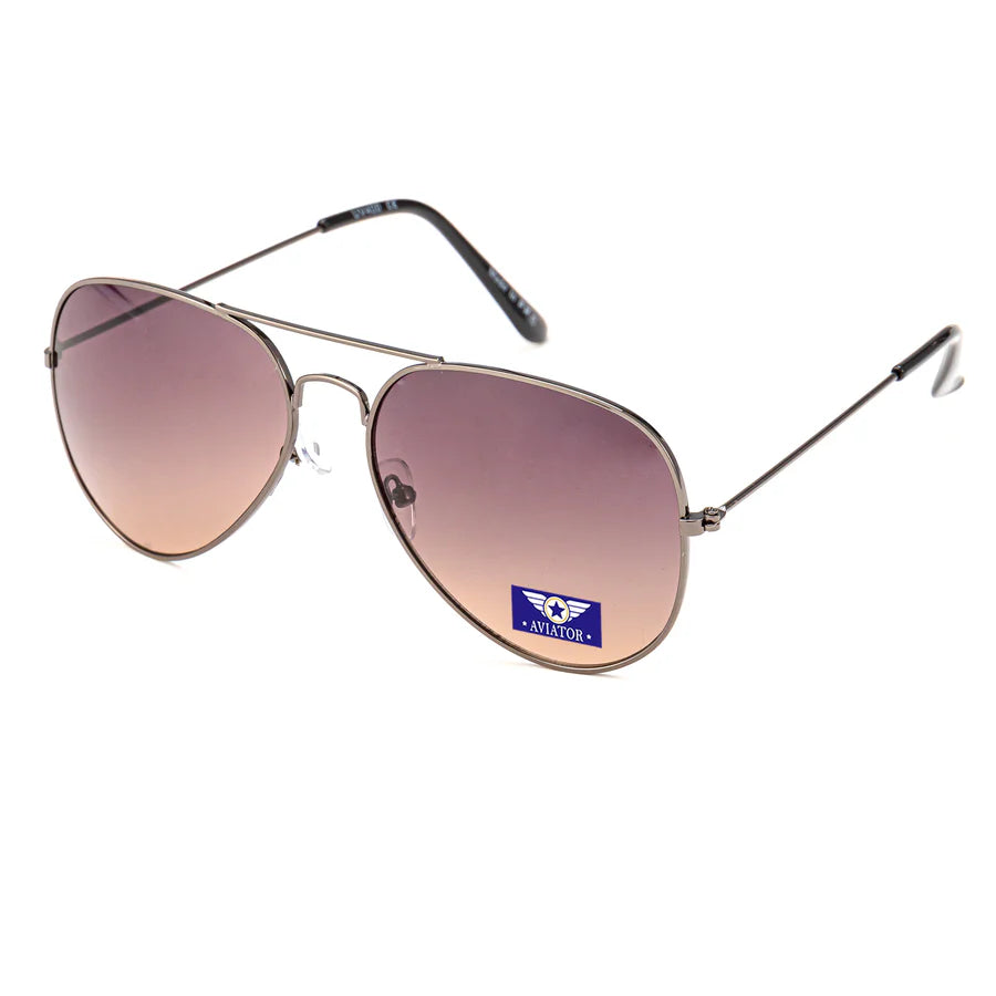 Atlantic Dream Mr. Aviator Double Bridge Sunglasses – Classic Pilot Style Shades with UV400 Protection