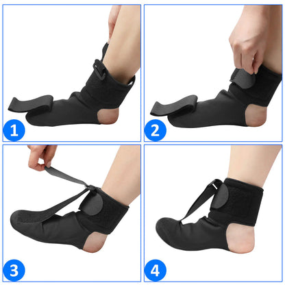 Cross-Border Foot Drop Orthotic Training Strap and Support